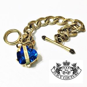 JUICY COUTURE GOLD CHARM BRACELET
